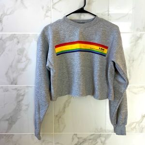 Brandy Melville cropped sweatshirt